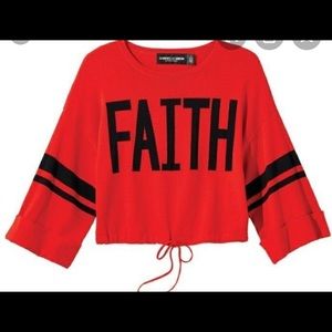 GABRIELLE  UNION “FAITH” COLLECTION SWEATER